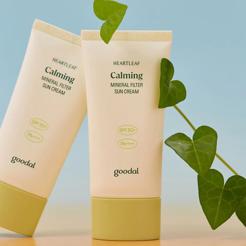 Goodal - Heartleaf Calming Mineral Filter Sun Cream 50Ml